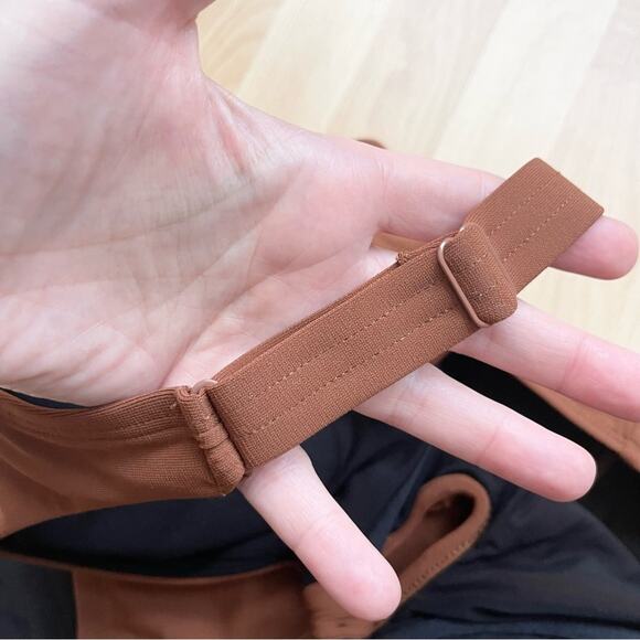 Robin Piccone Ava Plunge Underwired Brown One-Piece Swimsuit Woman size 12 Brown - Picture 4 of 9